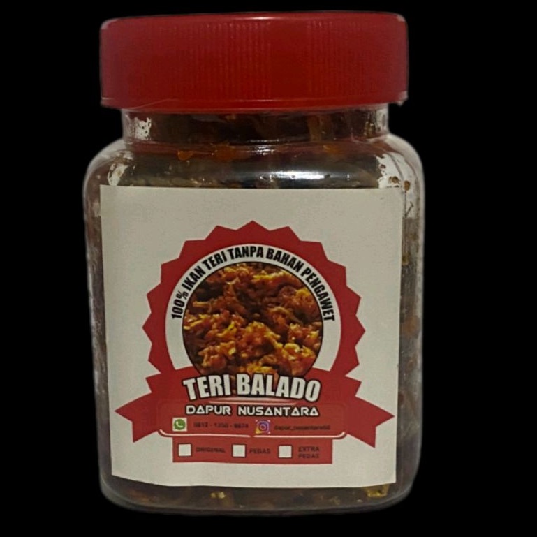 

Ikan Teri Balado 150gram