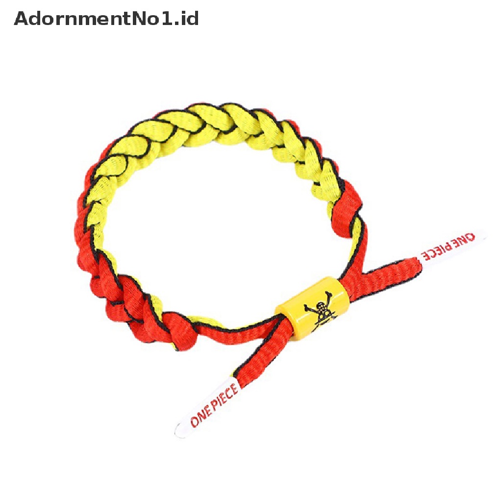 [AdornmentNo1] Monkey D Luffy Ace Shanks Jinbei Roronoa Zoro Aksesori Gelang Edward Newgate [ID]