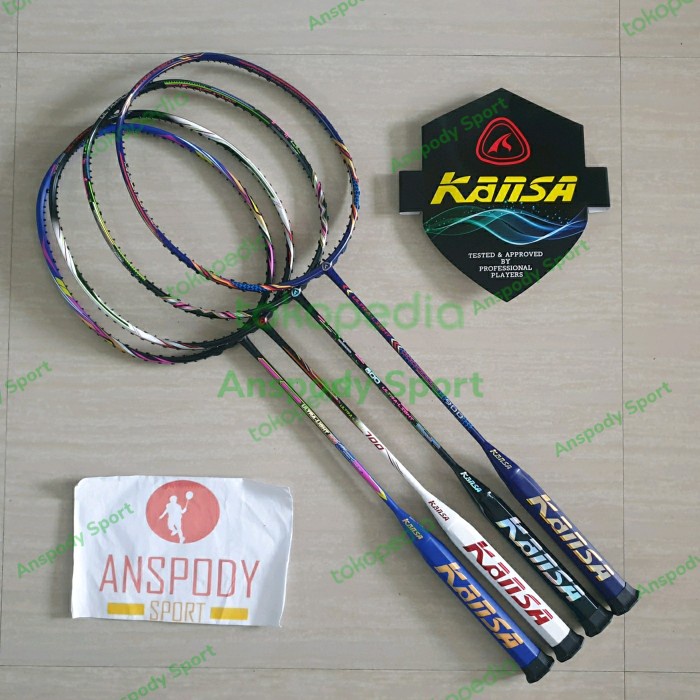 Raket Raket Badminton Kansa Ultra Light 600/700/800/900