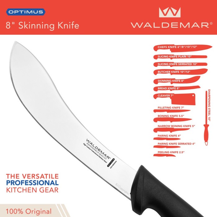 [Pisau Dapur] Pisau Skinning 8 Inch Waldemar [Knife]