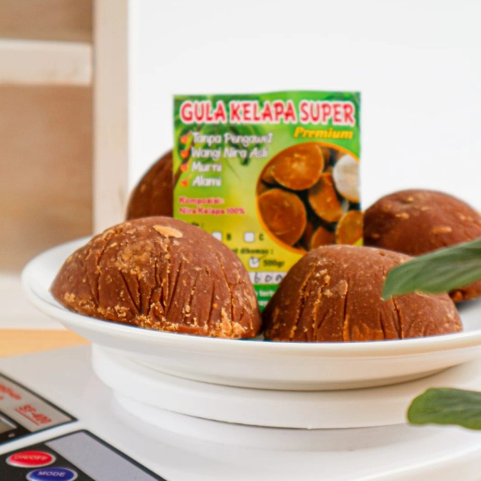 

Gula Merah Kelapa Super 1kg Grade A ( Gula Jawa Cetak/Brown Sugar )