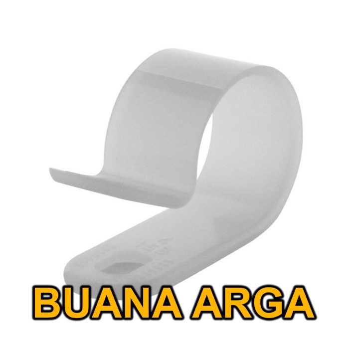 

Holder Klem Kable Kss Cable Clamp Uc-4 Original Putih 100Pcs