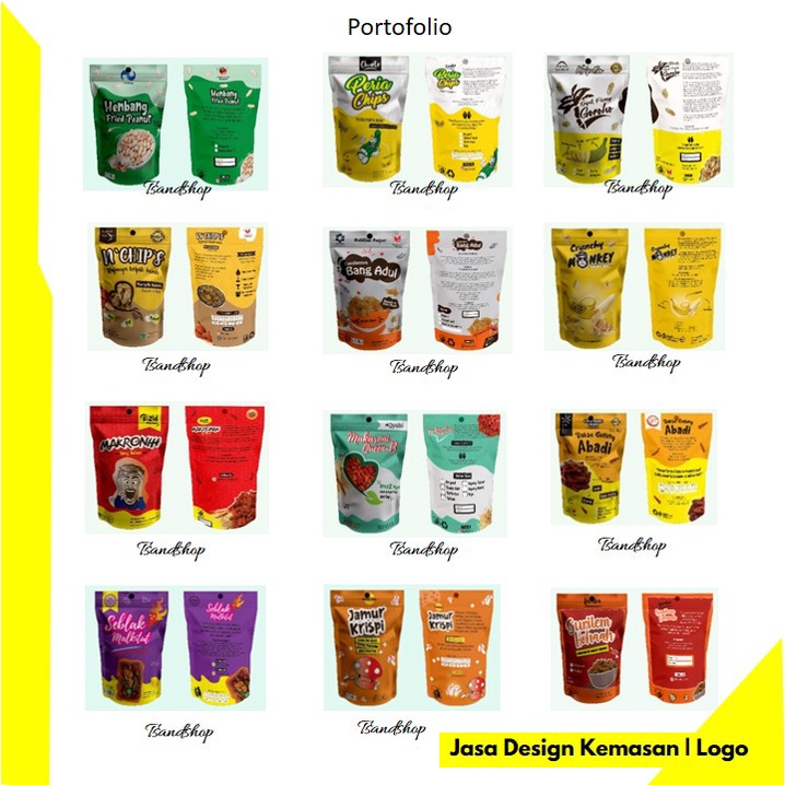 

JASA Disain Kemasan/Packaging Makanan