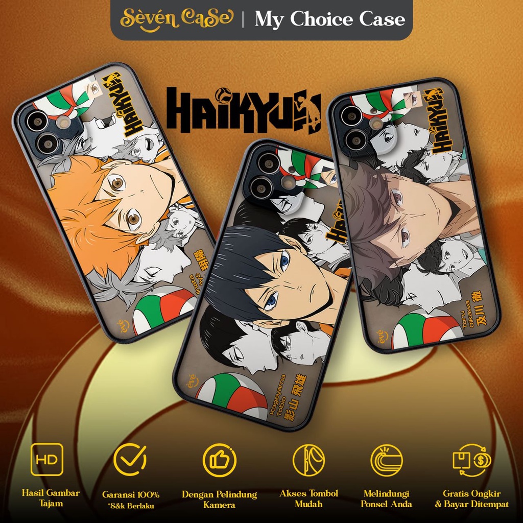 Soft Case Realme C1 C2 C3 C11 2020 C11 2021 C12 C15 C17 7I C20 C21 C21Y C25Y C25 C25S Anime Haikyu T