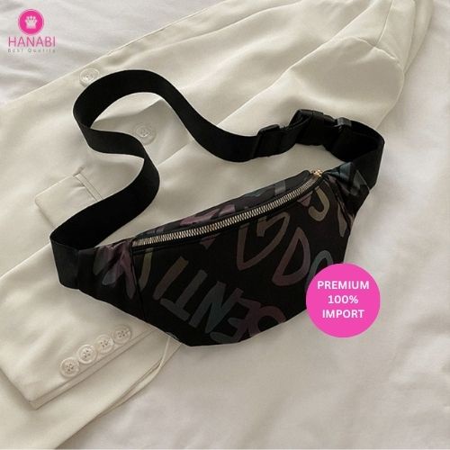 HANABI-tas waistbag GHEA tas monogram tas jalanjalan tas import