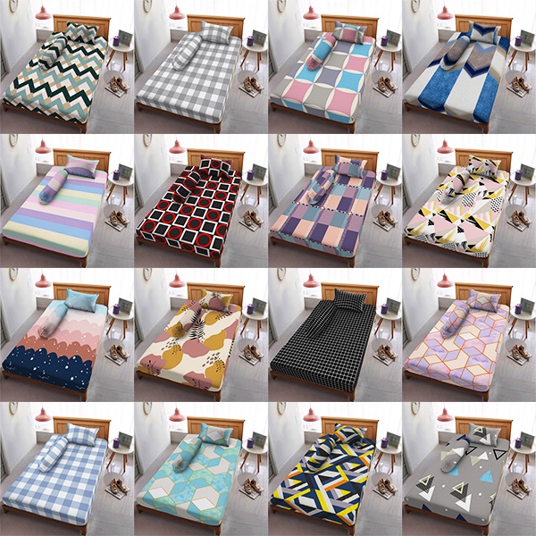 Sprei Single 90x200 100x200 120x200 Ujung Karet