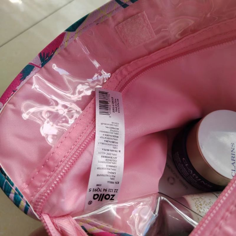 Tas Kosmetik Make Up Travel Toiletry Bag Jinjing Bahan Anti Air Serbaguna