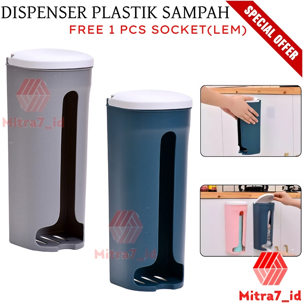 [M7] Dispenser Kantong Plastik / Tempat Penyimpanan Kantong Kresek Sampah