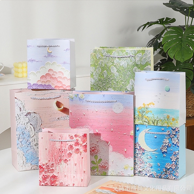 

MIHAN Paperbag Motif Lukisan Import | Tas Hadiah Ulang Tahun | Paper Bag | Tas Kado