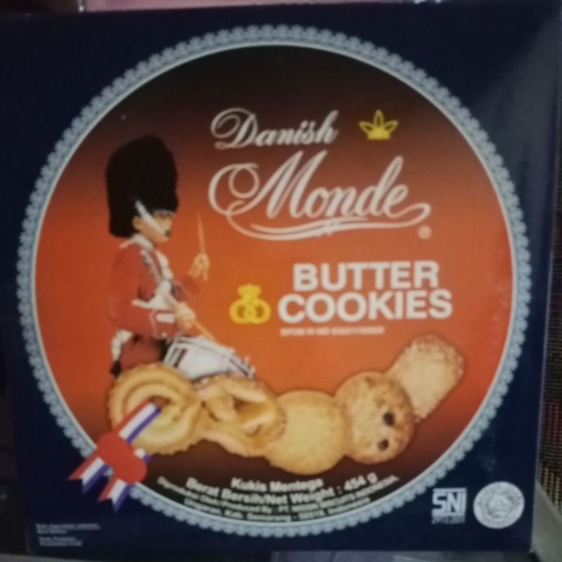 

monde butter cookies 454g