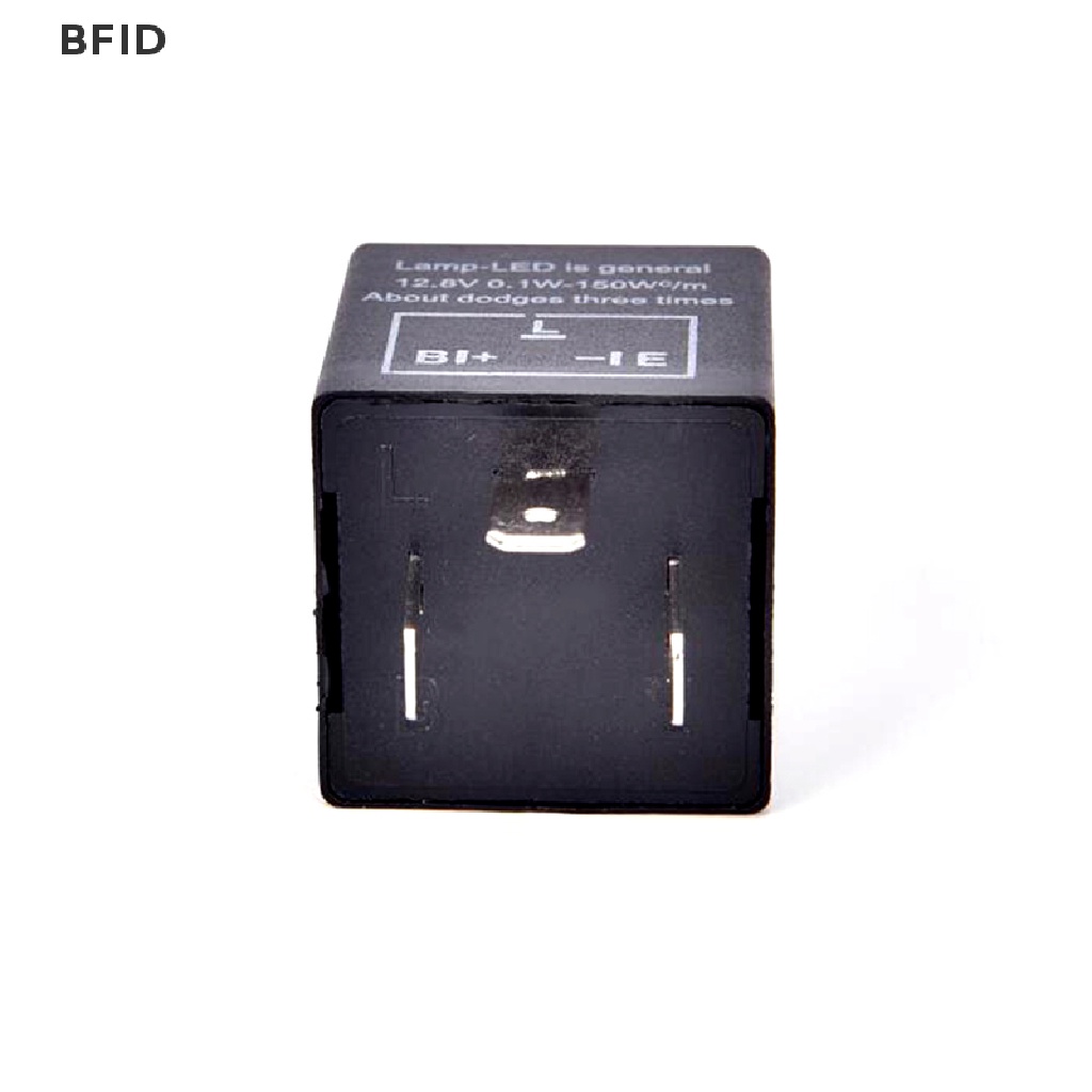 [BFID] Relay Flasher Mobil 12V 3-Pin LED Adjustable Untuk Lampu Sein CF13 [ID]