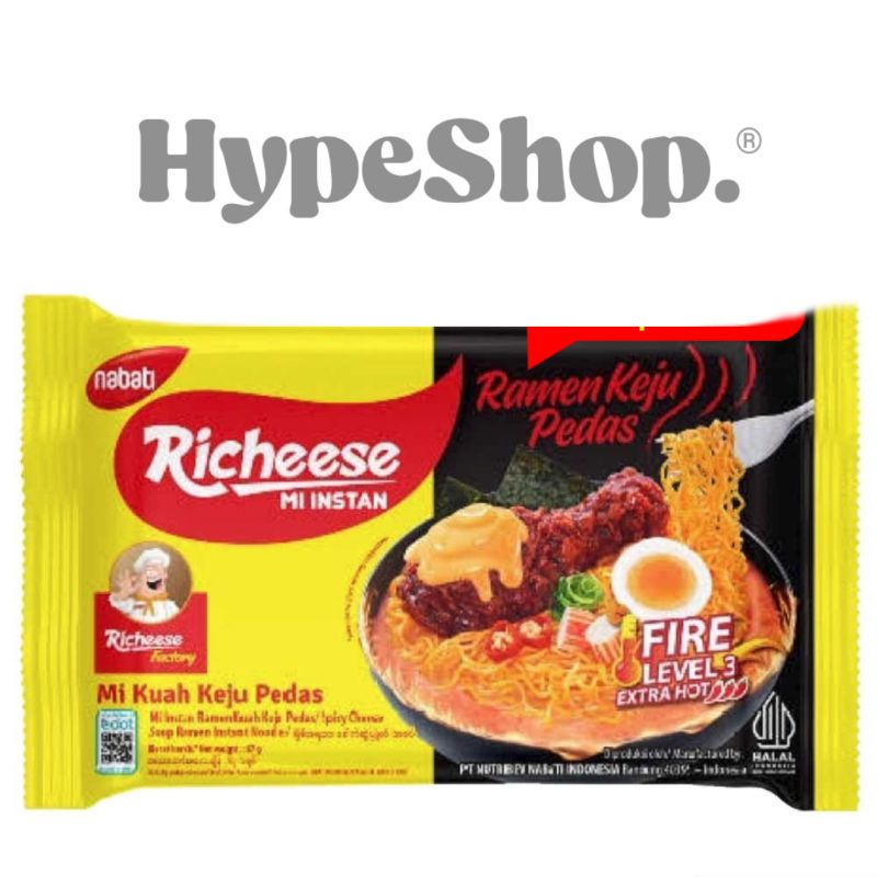 

Richeese Mie Instan Level 3 Ramen