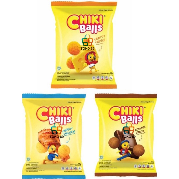 

CHIKI BALL SNACK 55G