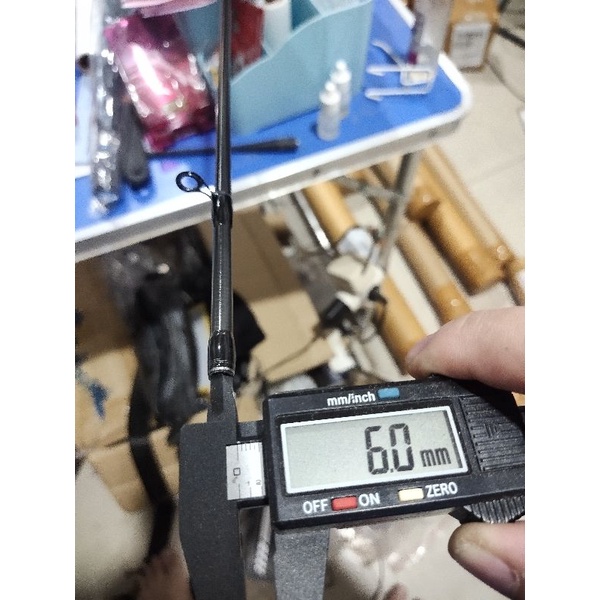 ujung joran daiwa crossfire bc 602 atau 662 mb hanya ujung saja costuman