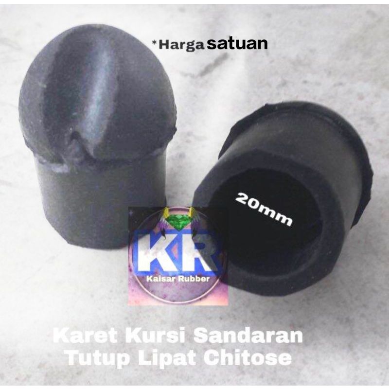 Karet Sandaran Tutup Kaki Kursi Lipat Chitose Diameter 2 cm Karet Sandaran Kaki Kursi Chitose Lipat