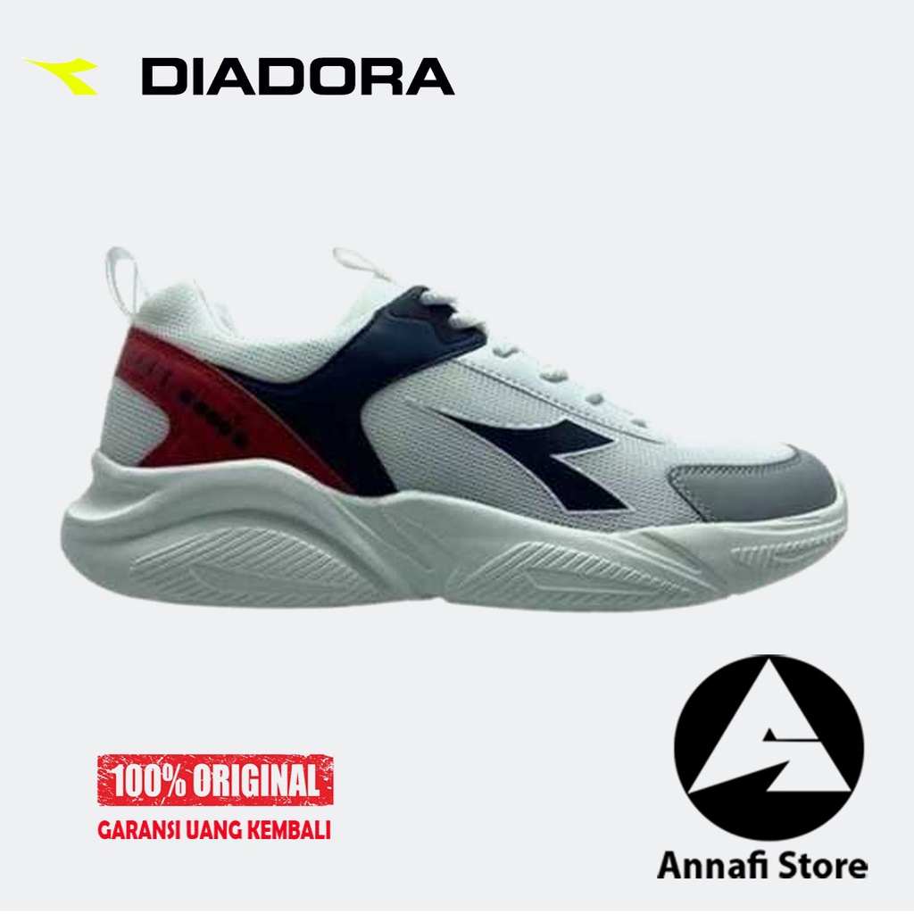 JUAL SEPATU SNEAKERS PRIA DIADORA ERGO DIAX22F0305W - WHITE