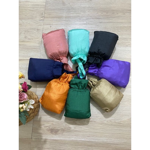 Mukena Parasut 2 in 1 Premium travelling size Ukuran jumbo