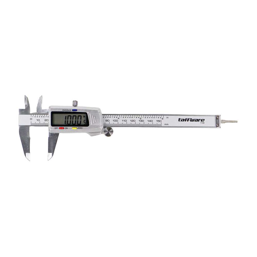 Taffware Jangka Sorong Kaliper Sigmat Digital Stainless 150mm - YXB