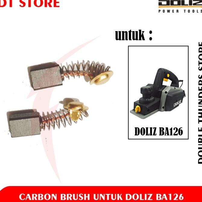 Doliz BA126 Carbon Brush / Arang / CB / Mesin Serut Kayu dthund33 Juara
