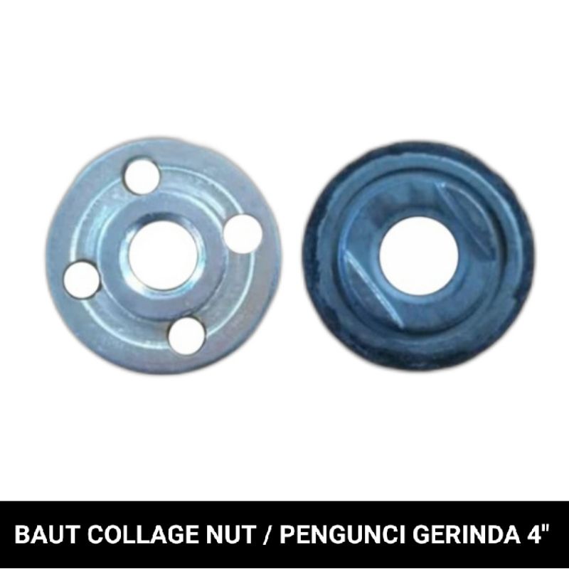 kunci + baut pengunci gerinda 4&quot;