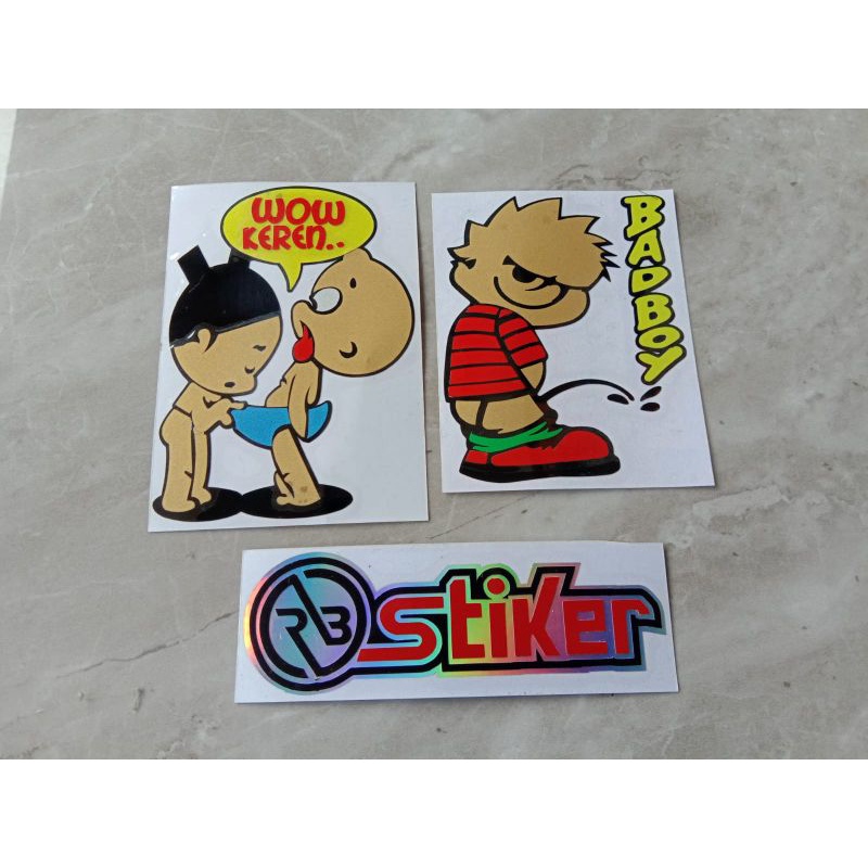 

Sticker lucu cutting stiker unik