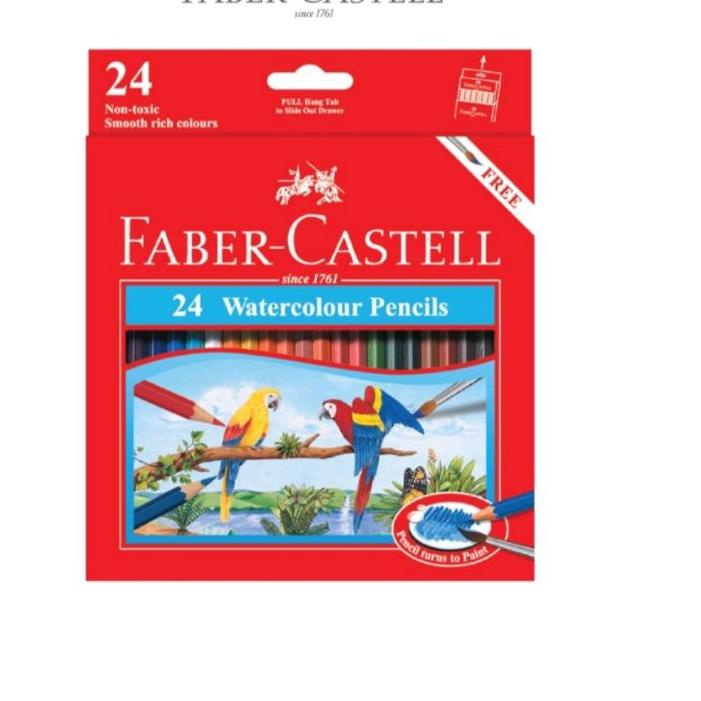 

ヤ Pensil 24 Warna Panjang Faber Castell Watercolour Pencils Flash Sale