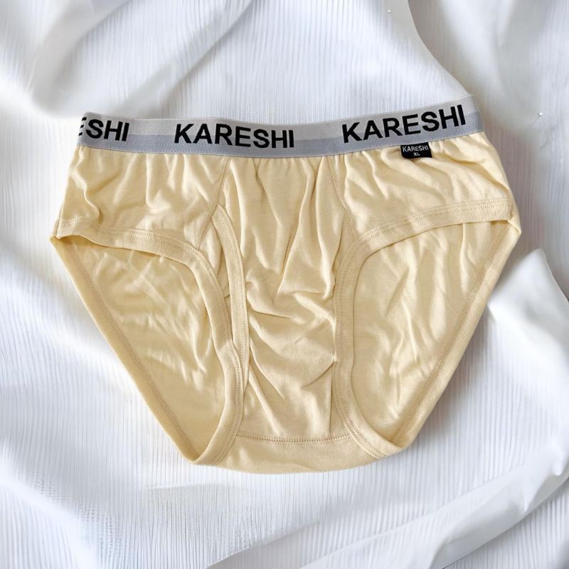 6 PCS/BEEE_91/Celana Dalam Pria Kareshi 210 Karet Boxer