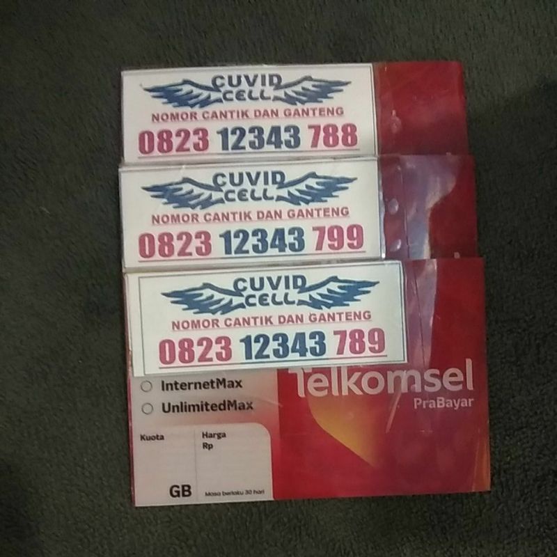 Simpati nomor cantik telkomsel 789