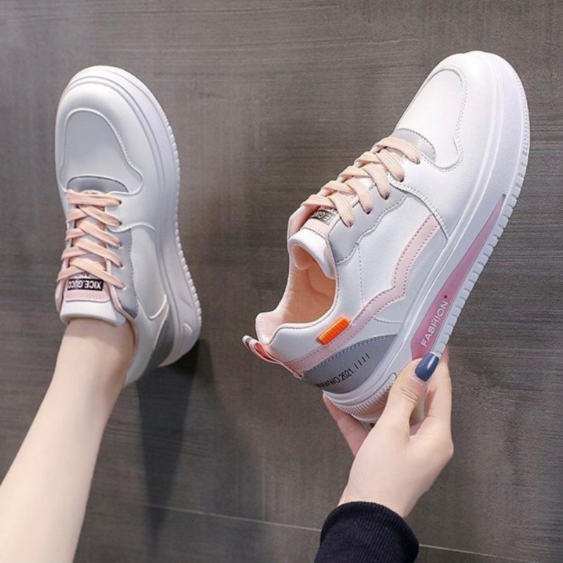 RYX - Cloudy Gloam Sepatu Sneakers Tali Wanita Fashion Casual / Olahraga - Ori Import