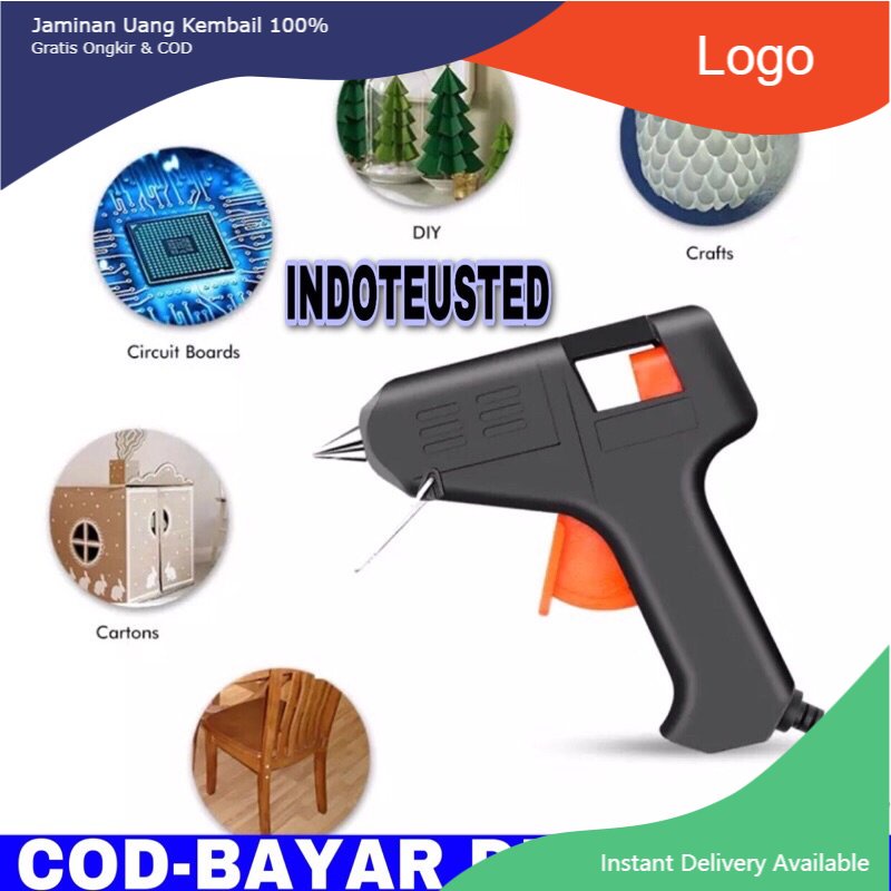 

Promo INDOTRUSTED Lem - Lem universal- Lem hp - glue gun - Lem tembak 20w dan 40w Bonus lem stik