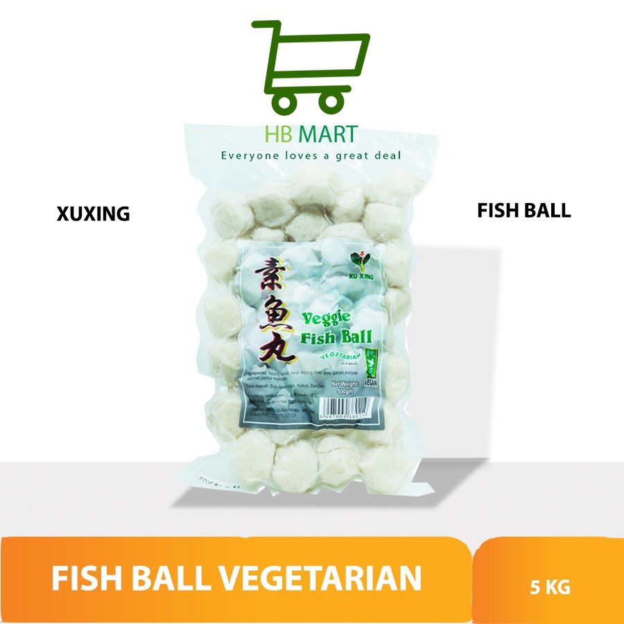 

BAKSO VEGETARIAN FISH BALL /SAITO HUWAN (BAKSO IKAN) 5 KG