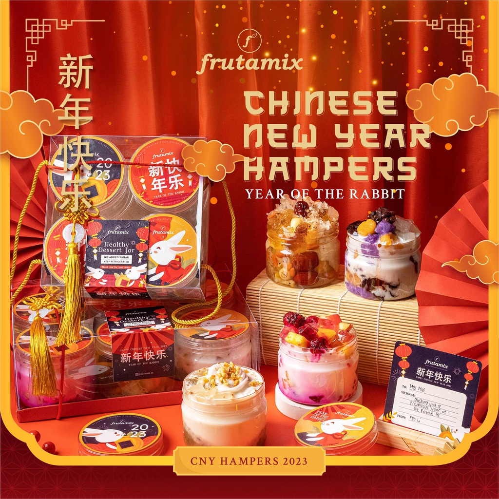 

CNY hampers| parcel nude spread new year