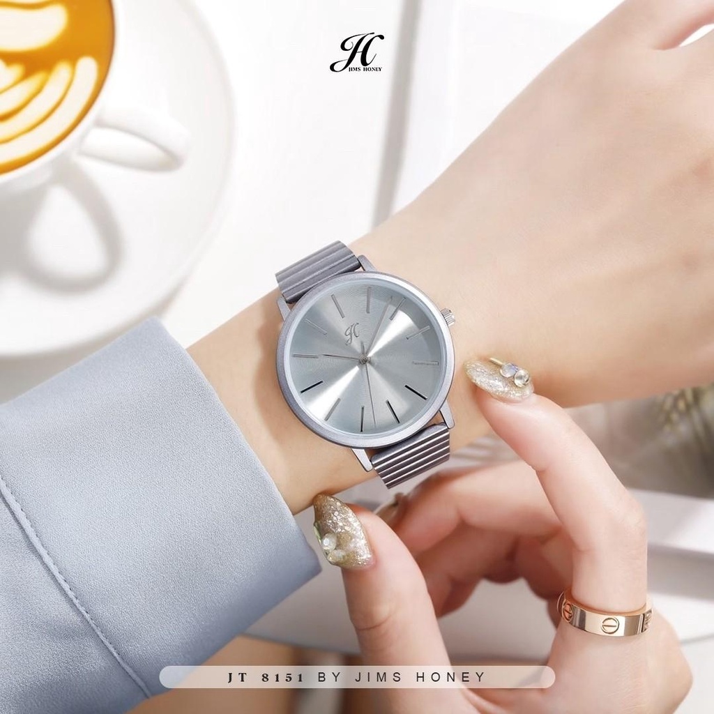 JAM TANGAN JIMS HONEY 8151 Fashion Mewah Magnet Wanita Cantik JH Ori Murah