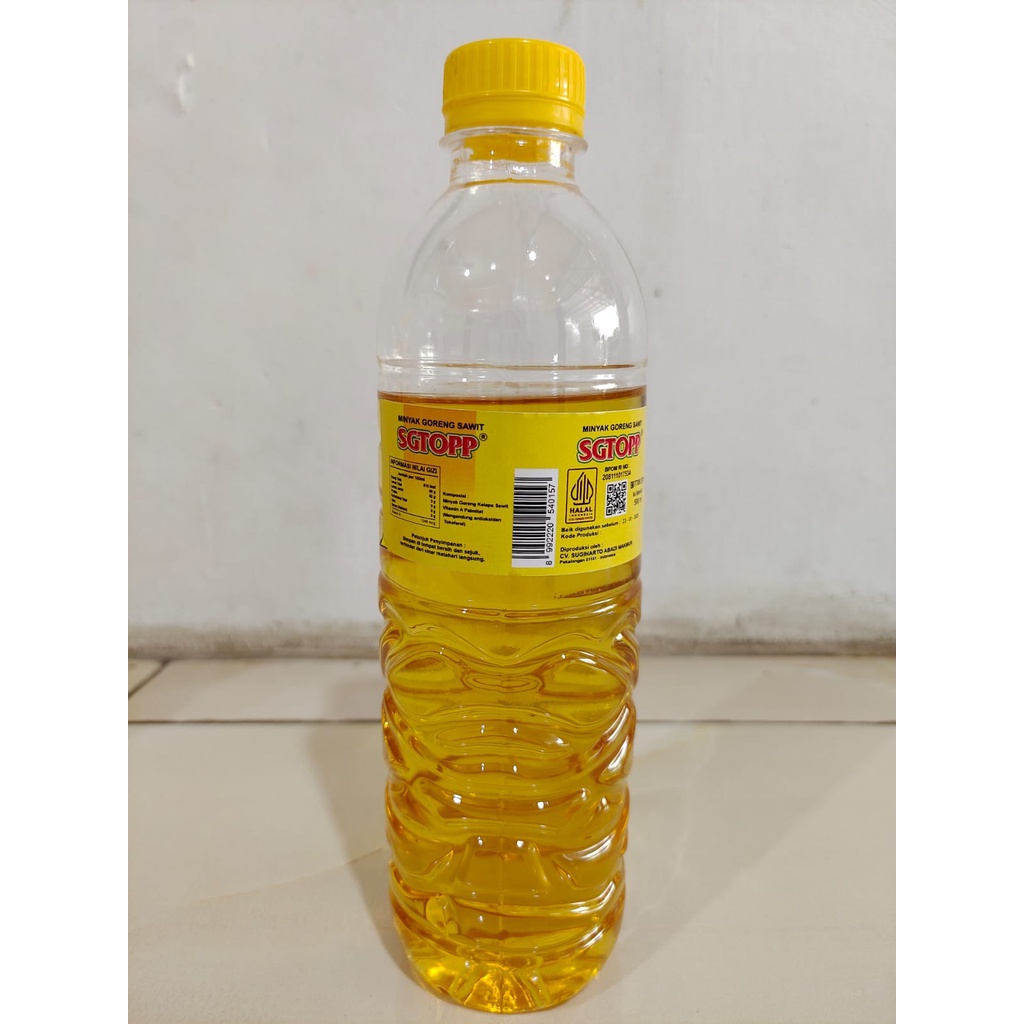 Minyak Goreng Kemasan Siptop SGTOPP  500 ml / 550 ml / 600 ml Pouch dan Botol