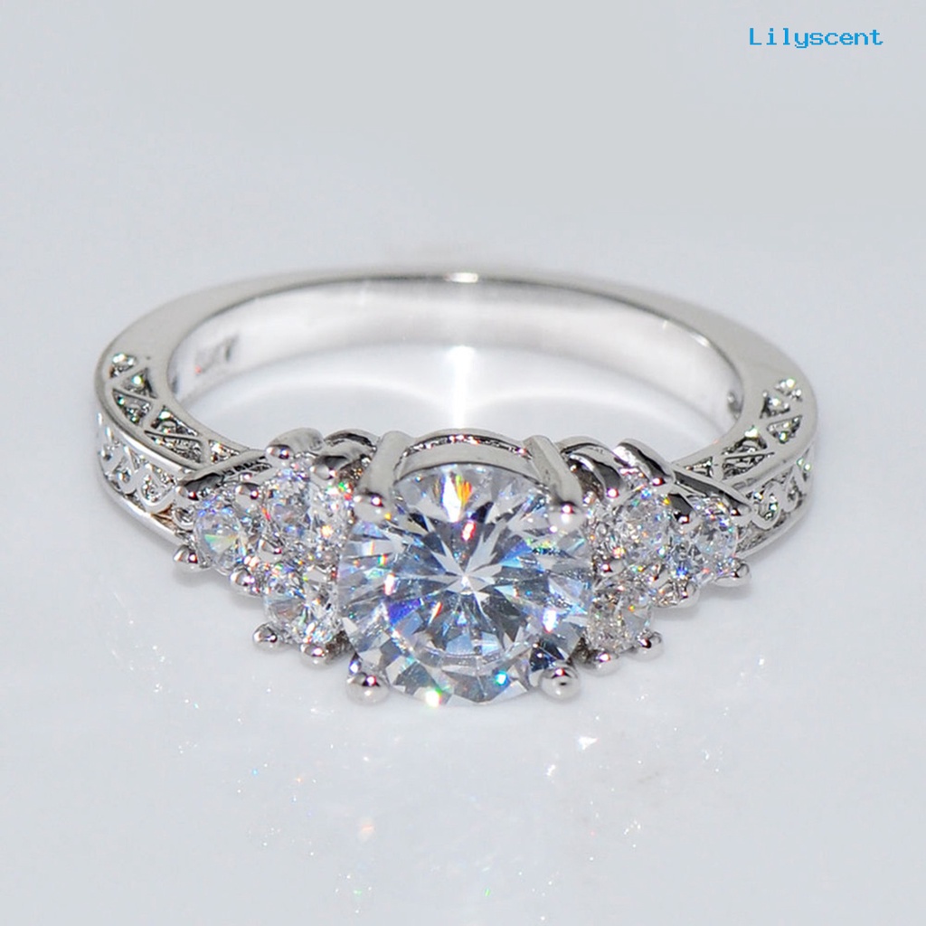 [LS] Woman Ring Cincin Kawin Cupronickel Mengkilap Tahan Luntur Untuk Pernikahan