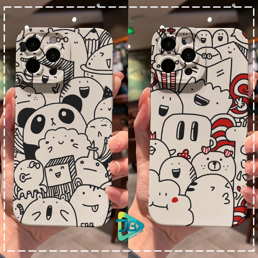 CUSTOM CASE SOFTCASE SILIKON PROCAMERA ART DODLE CUSTOM SAMSUNG J2 PRIME GRAND PRIME A04 A04S A23 A13 A03 A20 A30 A03S A50 A50S A30S JB6900