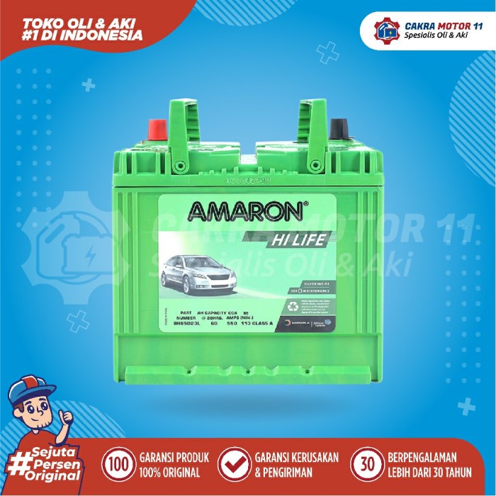 AKI TOYOTA VOXY AMARON HILIFE 55D23L / 85D23L 60AH