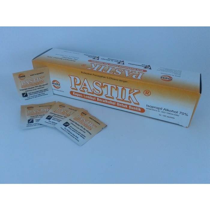 METZ PASTIK Alcohol Swab ( Tisu Alkohol)