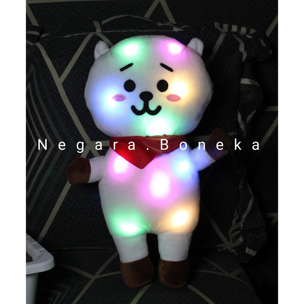 Boneka Led Bisa Nyala Boneka Karakter Lucu Imut bahan Plush