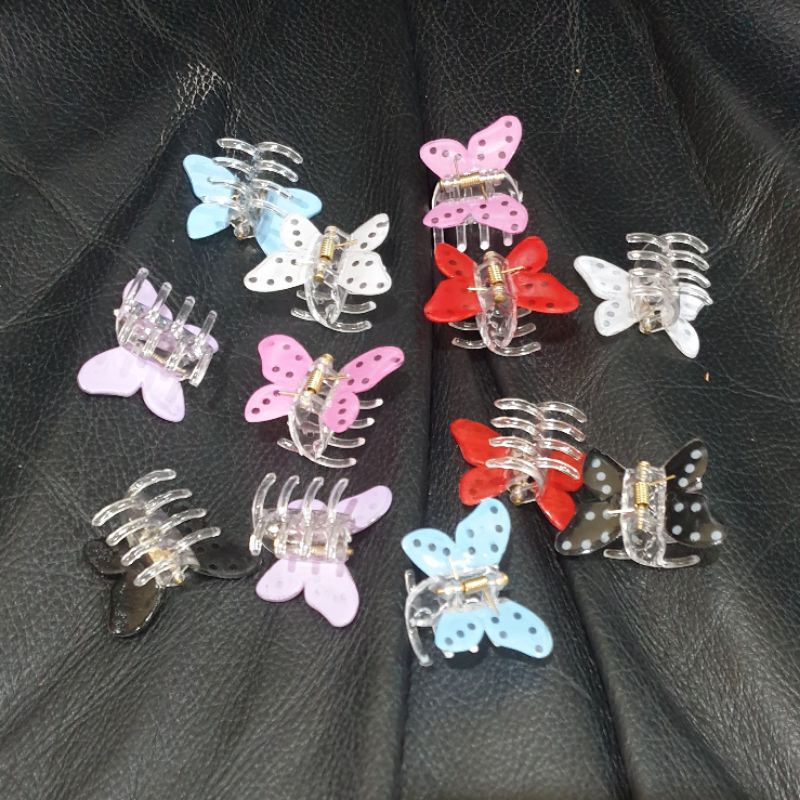 JEDAI MIKA KUPU KUPU MINI 4 CM JEPIT RAMBUT