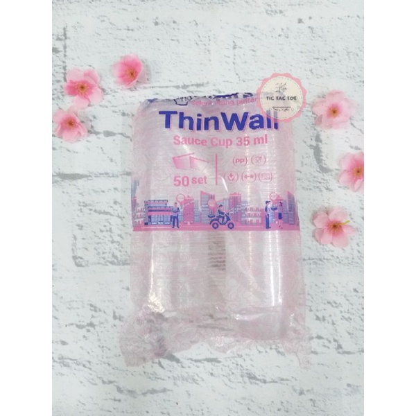 Thinwall Cup Victory 35ml / Cup Sambal isi (50pcs)