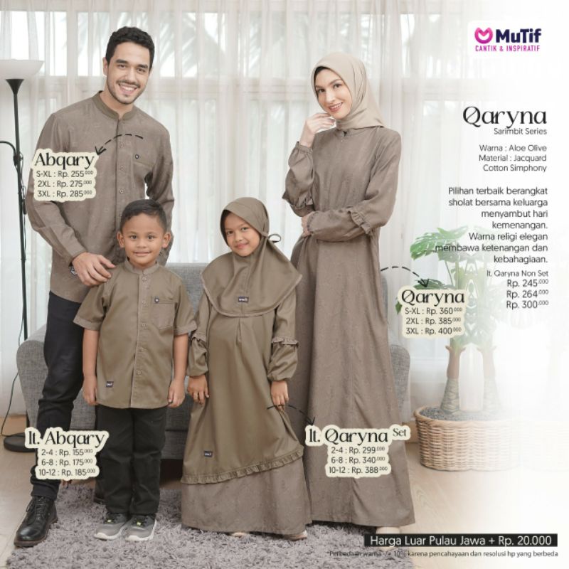 SARIMBIT QARYNA//GAMIS COUPLE FAMILY//KOKO ABQARY//MUTIF