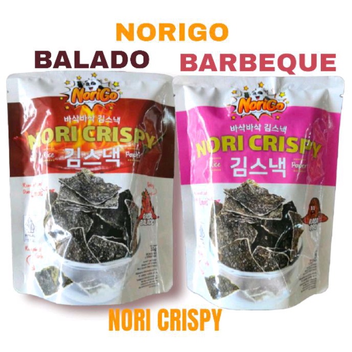 

Norigo Nori Crispy Rice Papper Rasa Balado / Barbeque