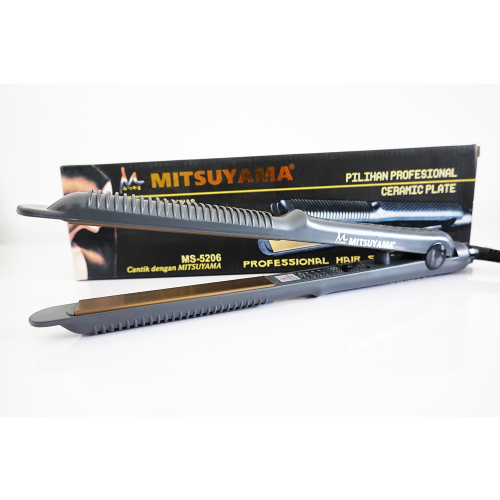 Catok Rambut Catokan Mitsuyama MS-5206 3In1 Original Lurus Blow Curly