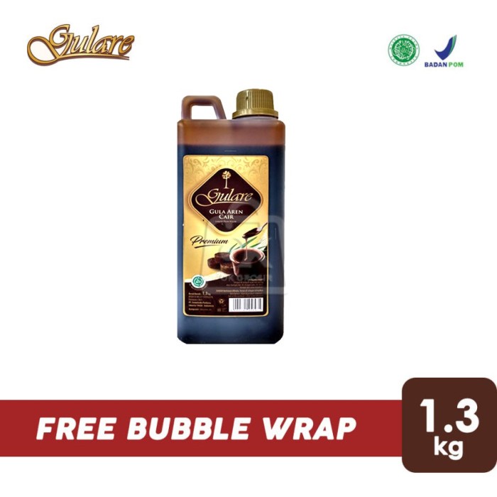 

GULARE BROWN SUGAR SYRUP / GULA AREN CAIR [JERIGEN 1.3 KG]