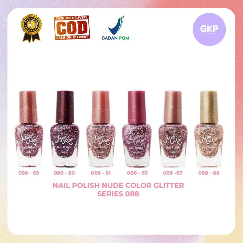 Marimar Kutek Nude Glitter / Nail Polish