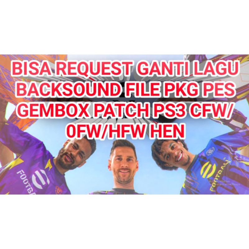 [ BISA REQUEST LAGU BOLA (PS3) ] SOUNDTRACK GEMBOX &amp; BITBOX PATCH ALL VERSION PS 3