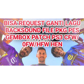 [ BISA REQUEST LAGU BOLA (PS3) ] SOUNDTRACK GEMBOX & BITBOX PATCH ALL VERSION PS 3