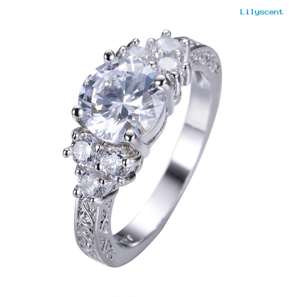 [LS] Woman Ring Cincin Kawin Cupronickel Mengkilap Tahan Luntur Untuk Pernikahan