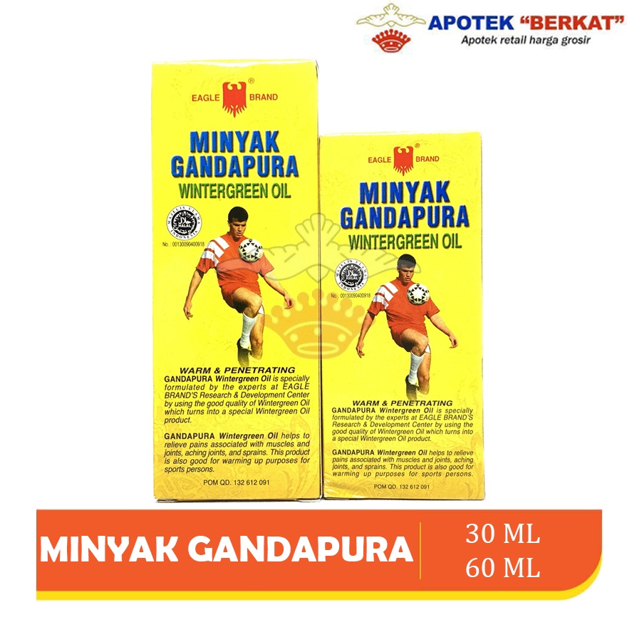 MINYAK GANDAPURA CAP LANG 30 ML/60 ML / GANDAPURA CAP LANG